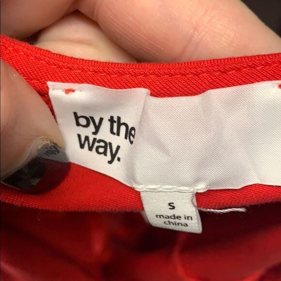 🔴 By The Way Red Bodysuit from Revolve - Size Small - Perfect Condition - Picture 4 of 4